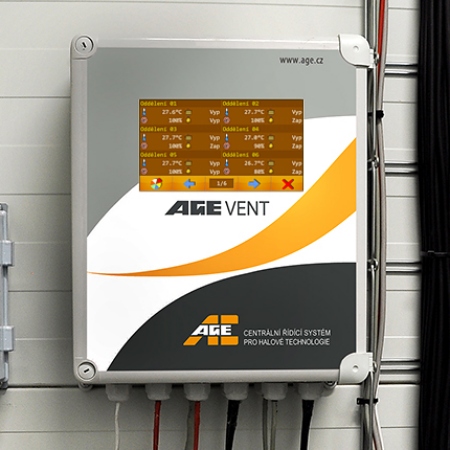 AGE-VENT PIGS control unit